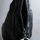 "FENDI" Curved design swirl motif leather one shoulder bag