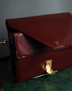 "Cartier" Les Must de Cartier geometric design shoulder bag