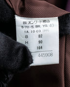 "JEAN PAUL GAULTIER FEMME"
 Beautiful purple color shaped wool tailored jacket