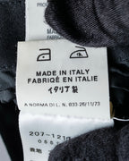 "GUCCI" Velvet shaped shawl collar tailored jacket