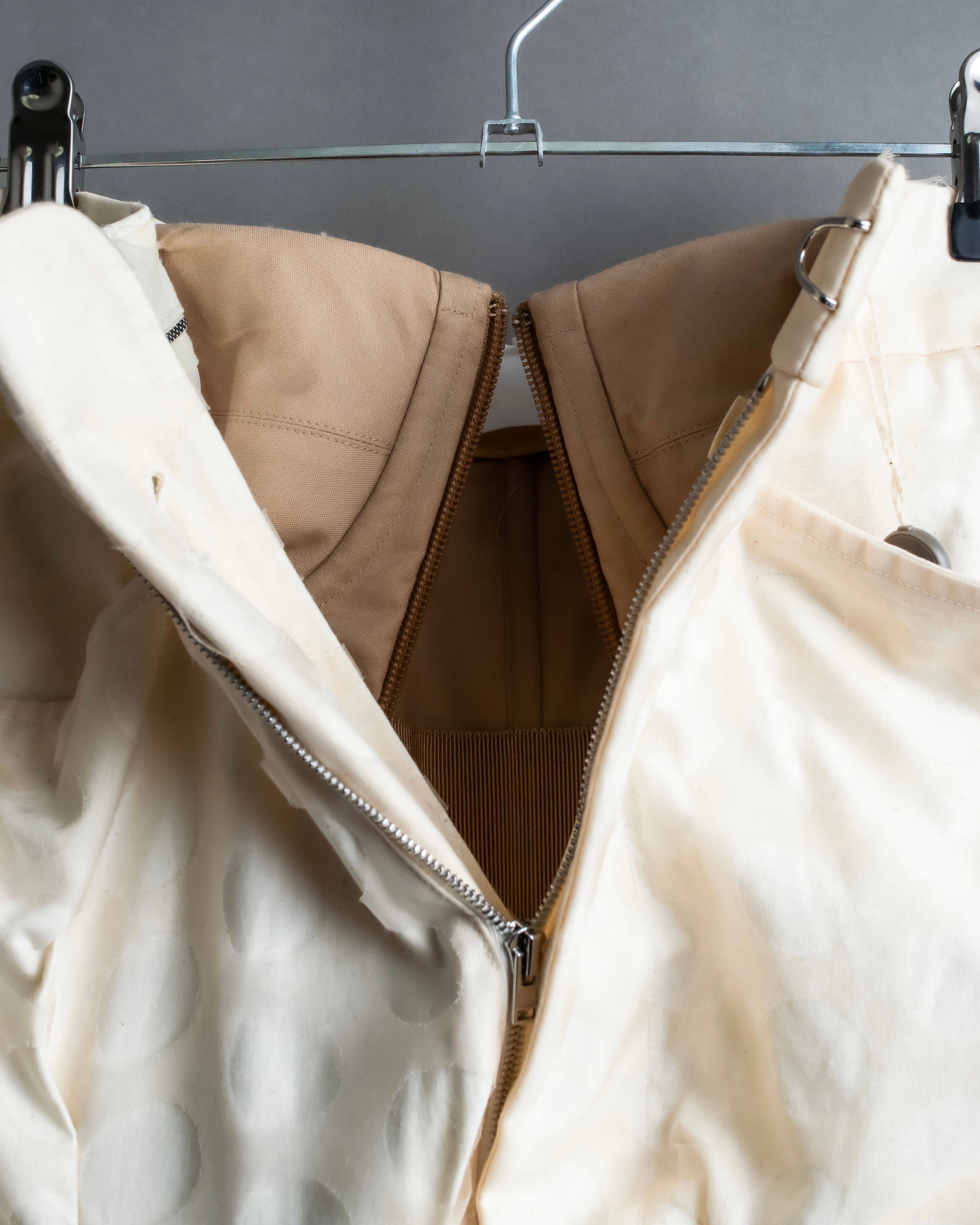 "MAISON MARGIELA" 20SS Polka dot tulle layered skirt