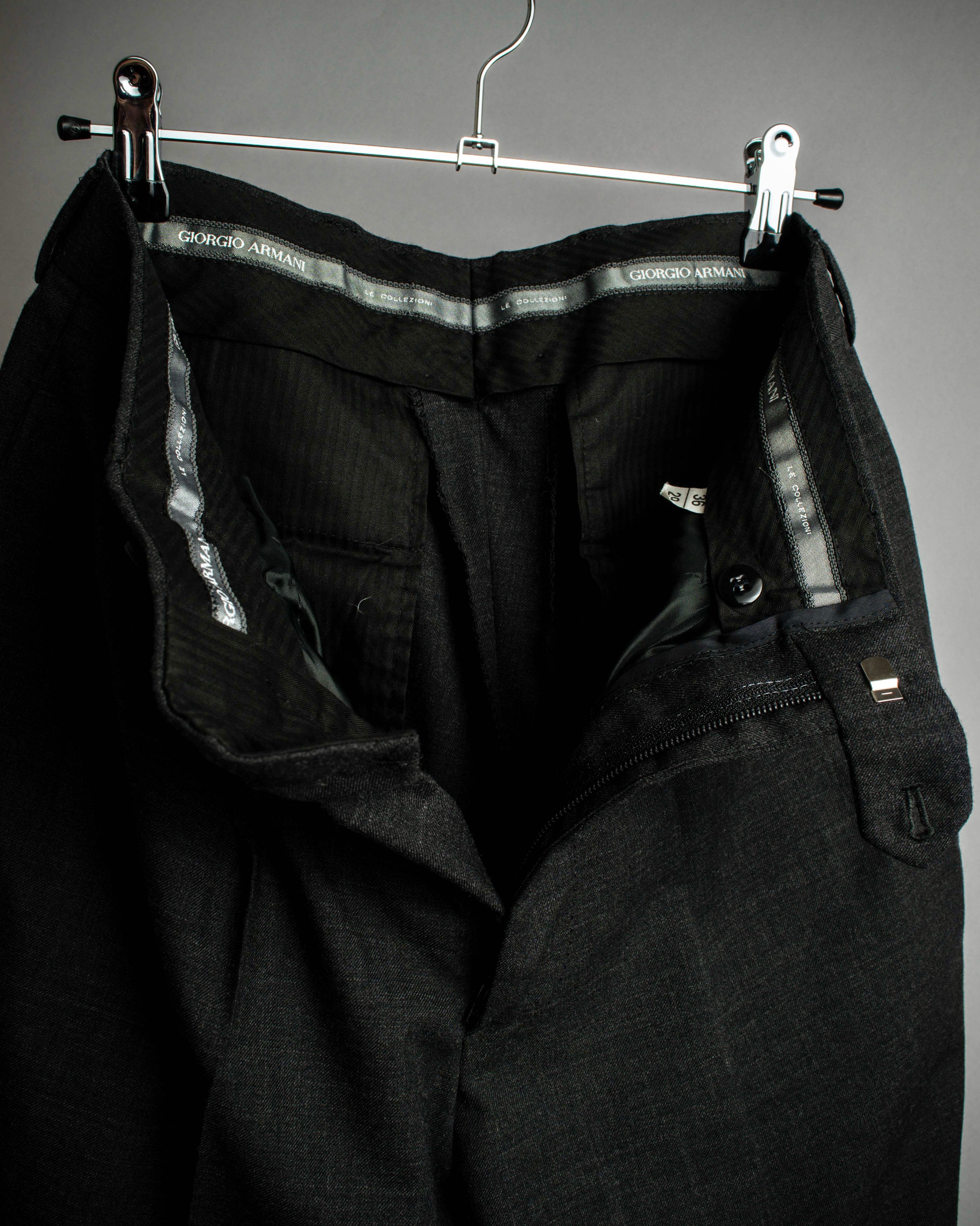 "GIORGIO ARMANI" LE COLLEZIONI line classical tailoring set up