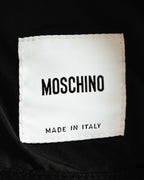 “MOSCHINO” 90’s-00’s wool cashmere tailored long coat