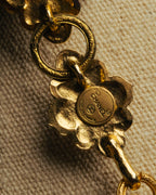 -SPECIAL- “CHANEL” 80’s-90’s ornate gold chain necklace