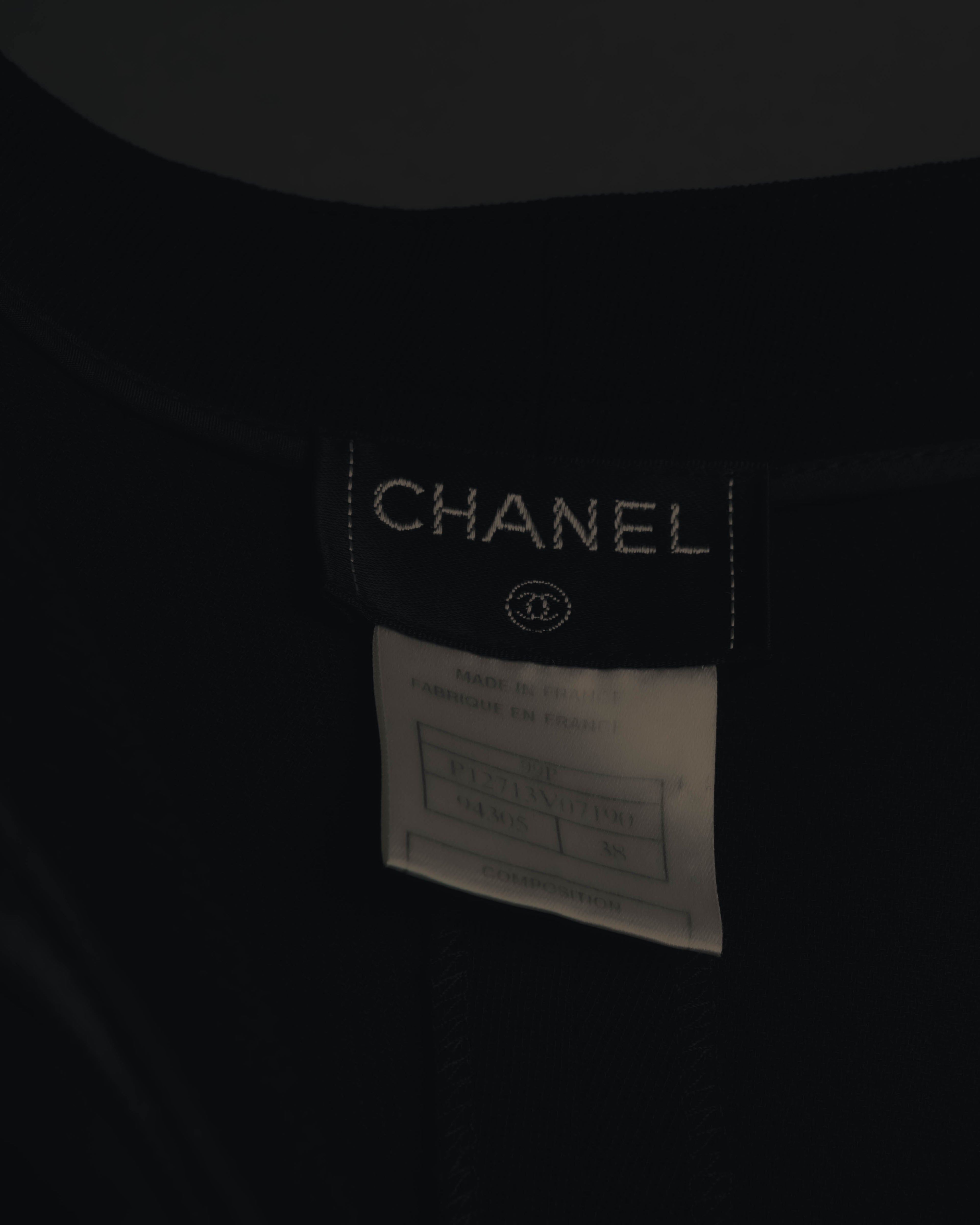 -SPECIAL- "CHANEL" 99SS  Dramatic wide-leg trousers