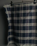 “CELINE” 90’s-00’s Plaid logo scarf