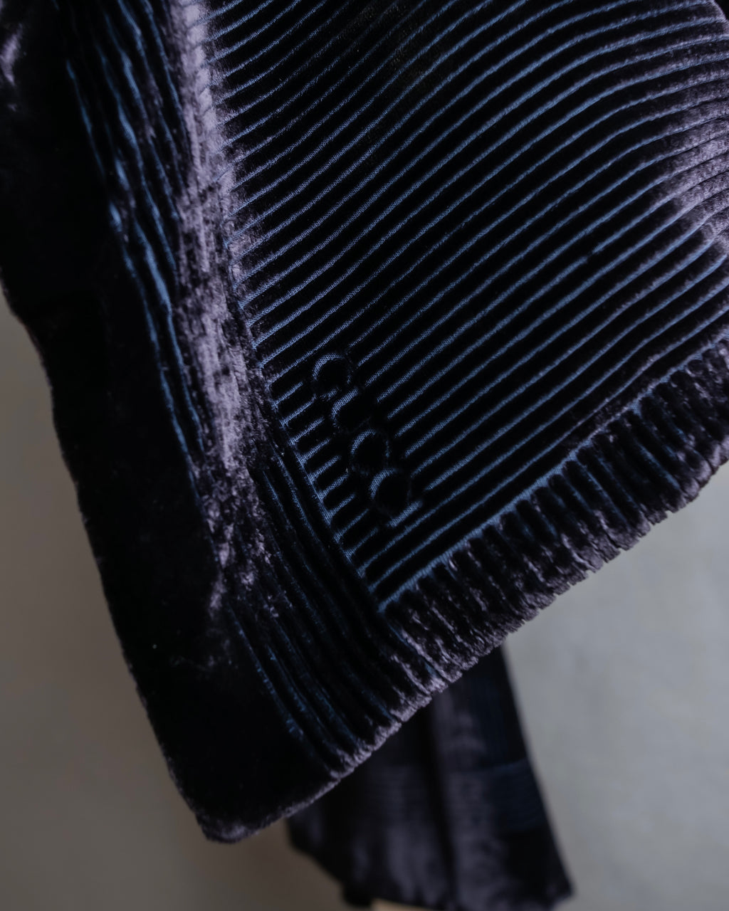 "GUCCI" Shaded pile silk blend long stole