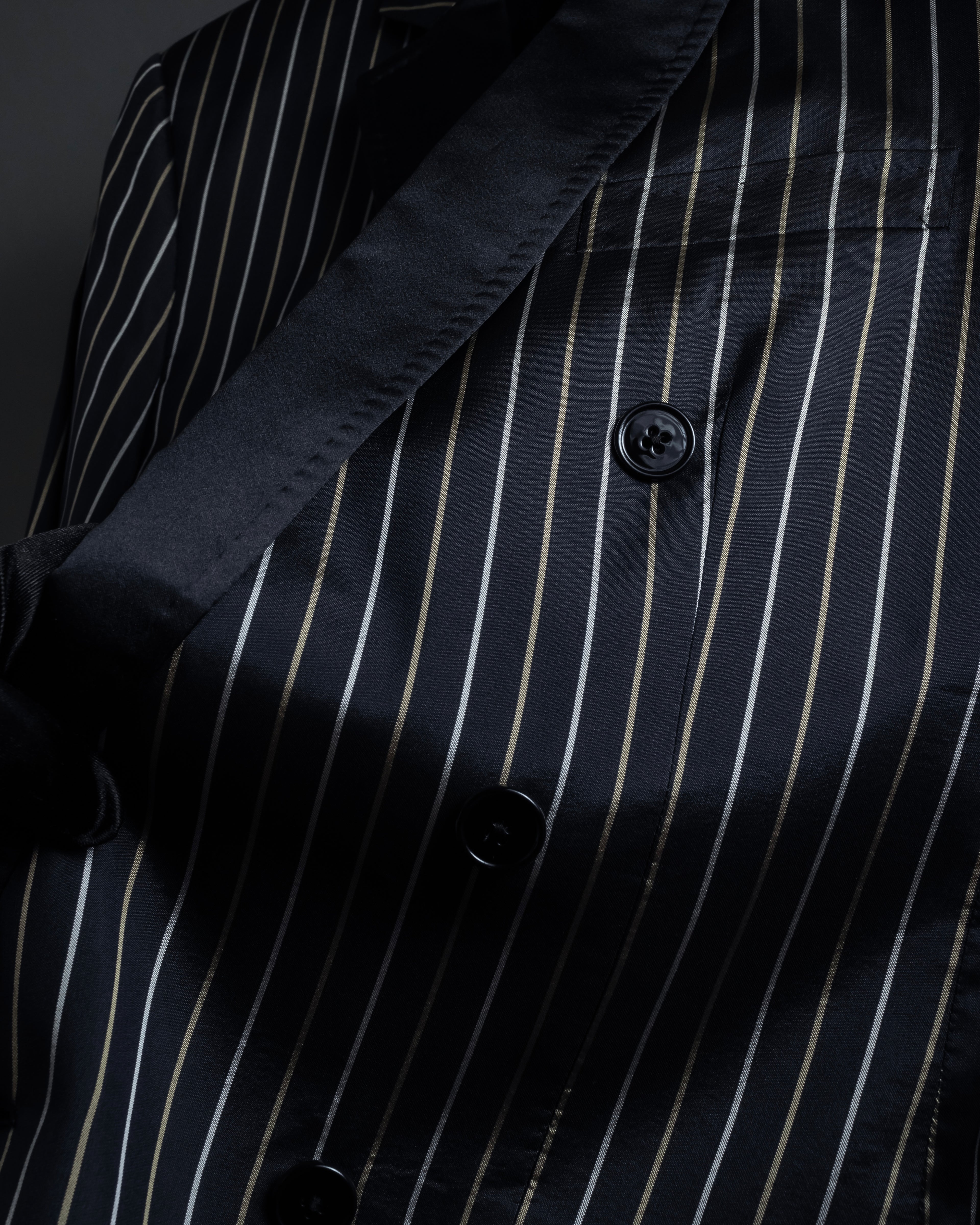 "Dolce & Gabbana" Silk design double-breasted tailored jacker