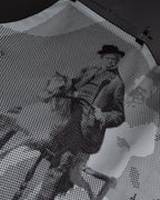 "HERMES" Silk fantaisie a cheval carré scarf 70