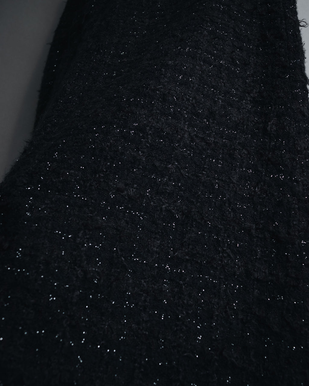 "tricot COMME des GARÇONS" 01AW textured tweed midi skirt