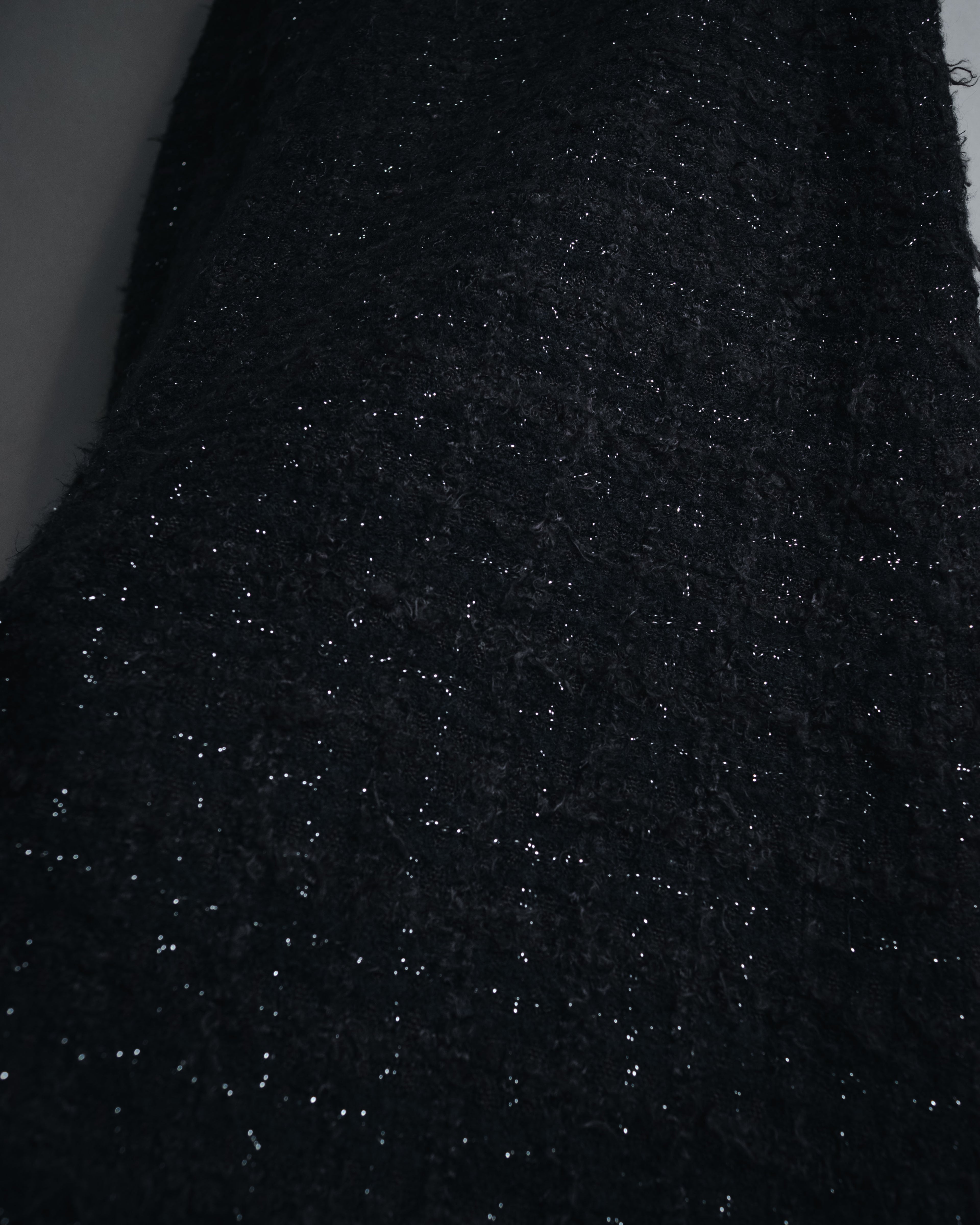 "tricot COMME des GARÇONS" 01AW textured tweed midi skirt