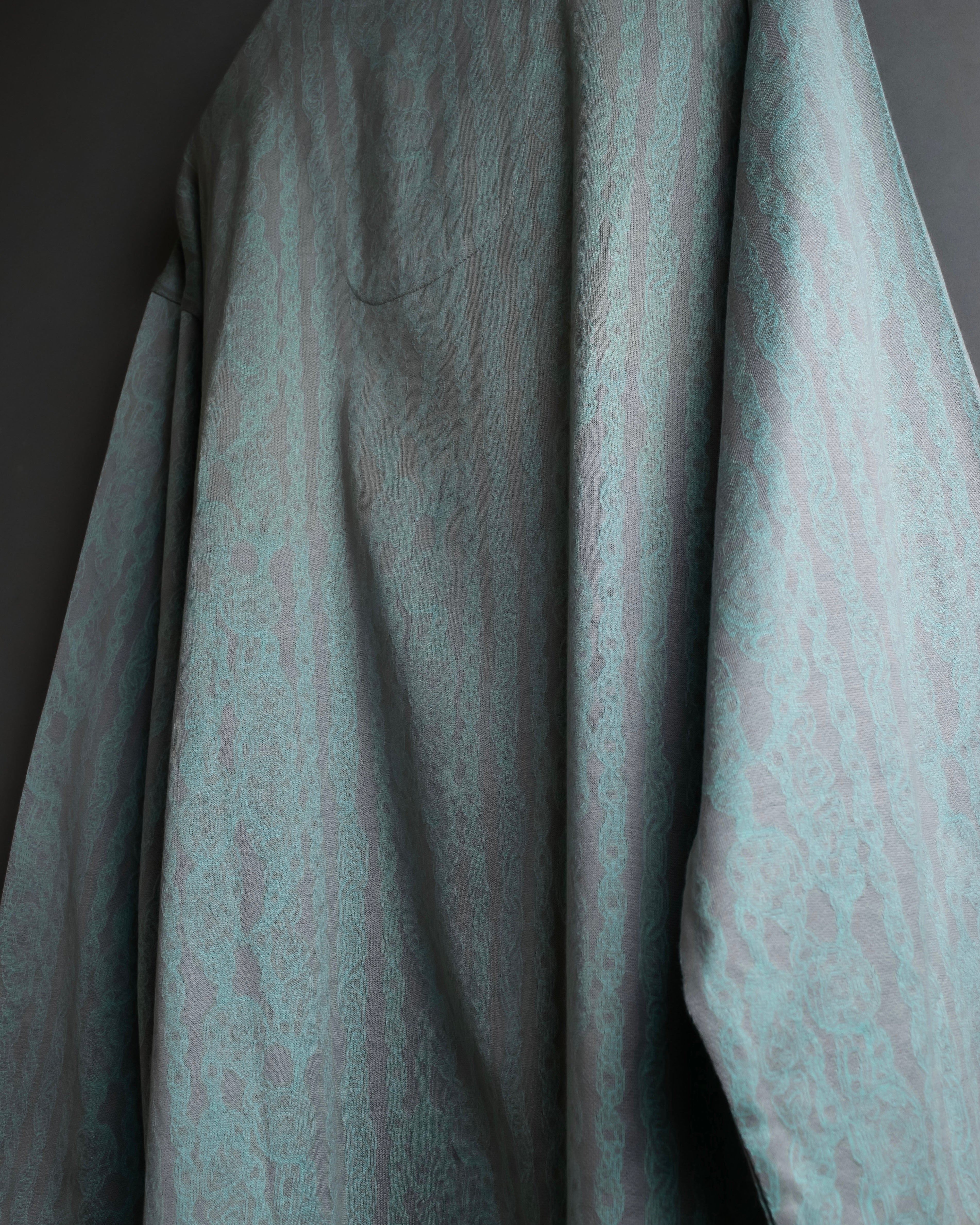 "CELINE" Chain motif pattern relaxed pajama set up