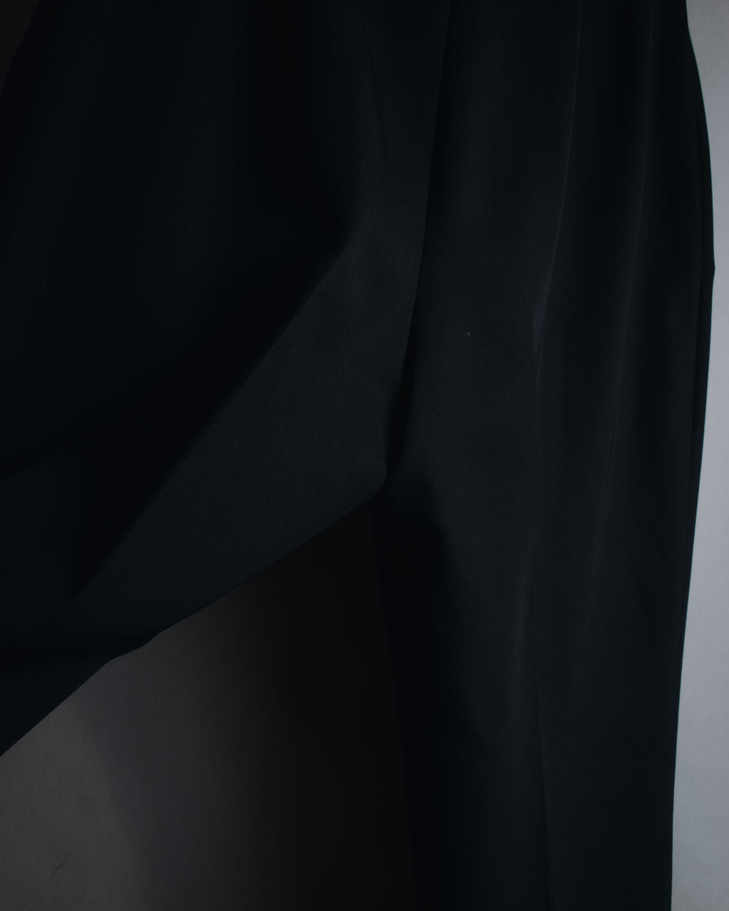 Pantalones de vestir ajustados con bolsillo de cremallera metálica de Maison Margiela 20AW