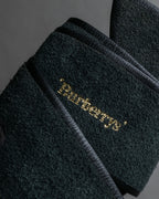 "BURBERRYS" Oval buckle design, supple leather belt