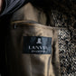 "LANVIN" Double breasted tweed chester coat