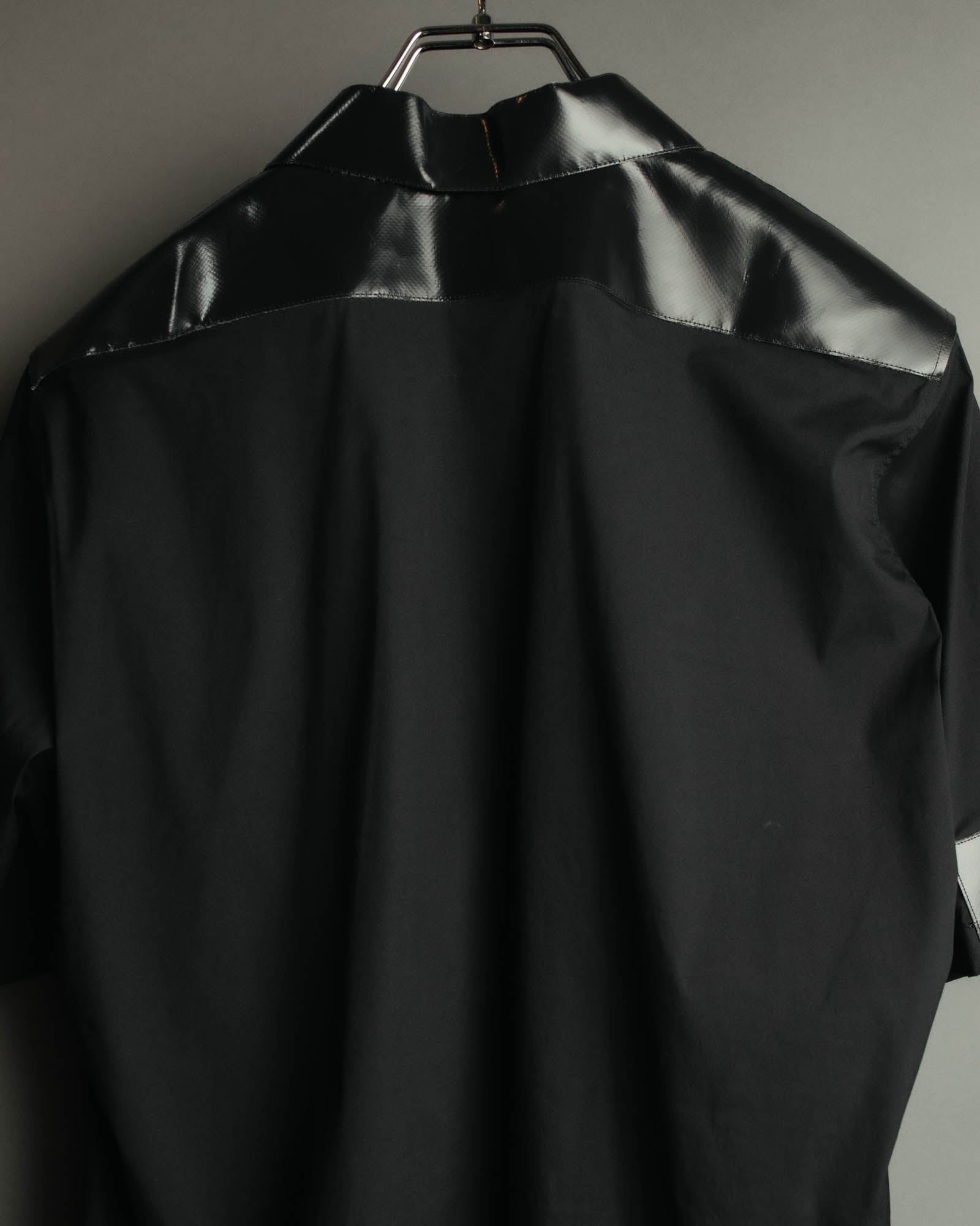 "Jil Sander" 2015-16 coated panel short sleeve shirt