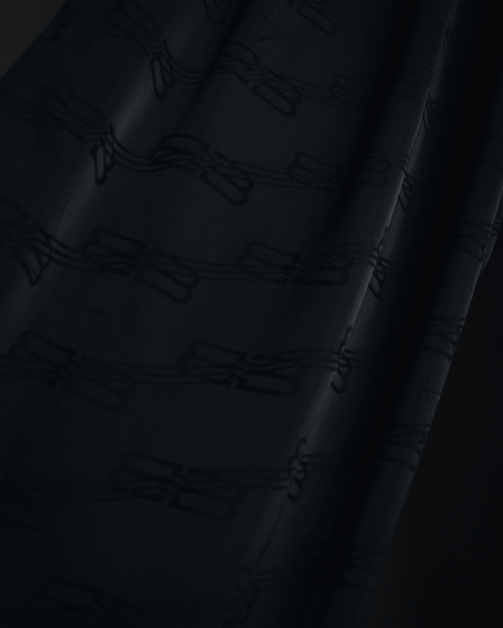 BALENCIAGA 2022春夏影子字母宽松休闲裤