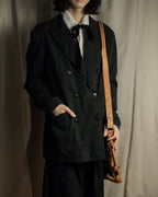 "MAISON MARGIELA" 12SS over flap design leather shoulder bag