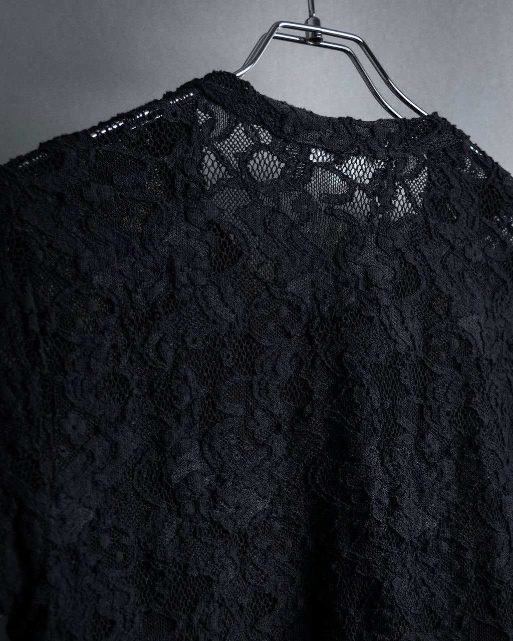 "COMME des GARCONS" 20SS Floral motif lace pullover