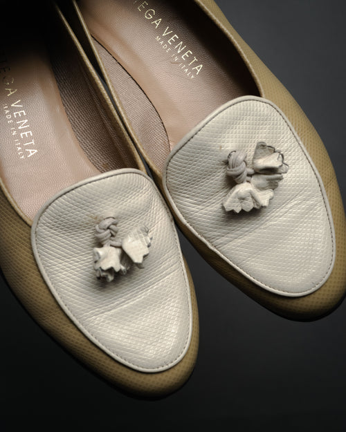 “BOTTEGA VENETA” 2010’s Tassel leather loafers