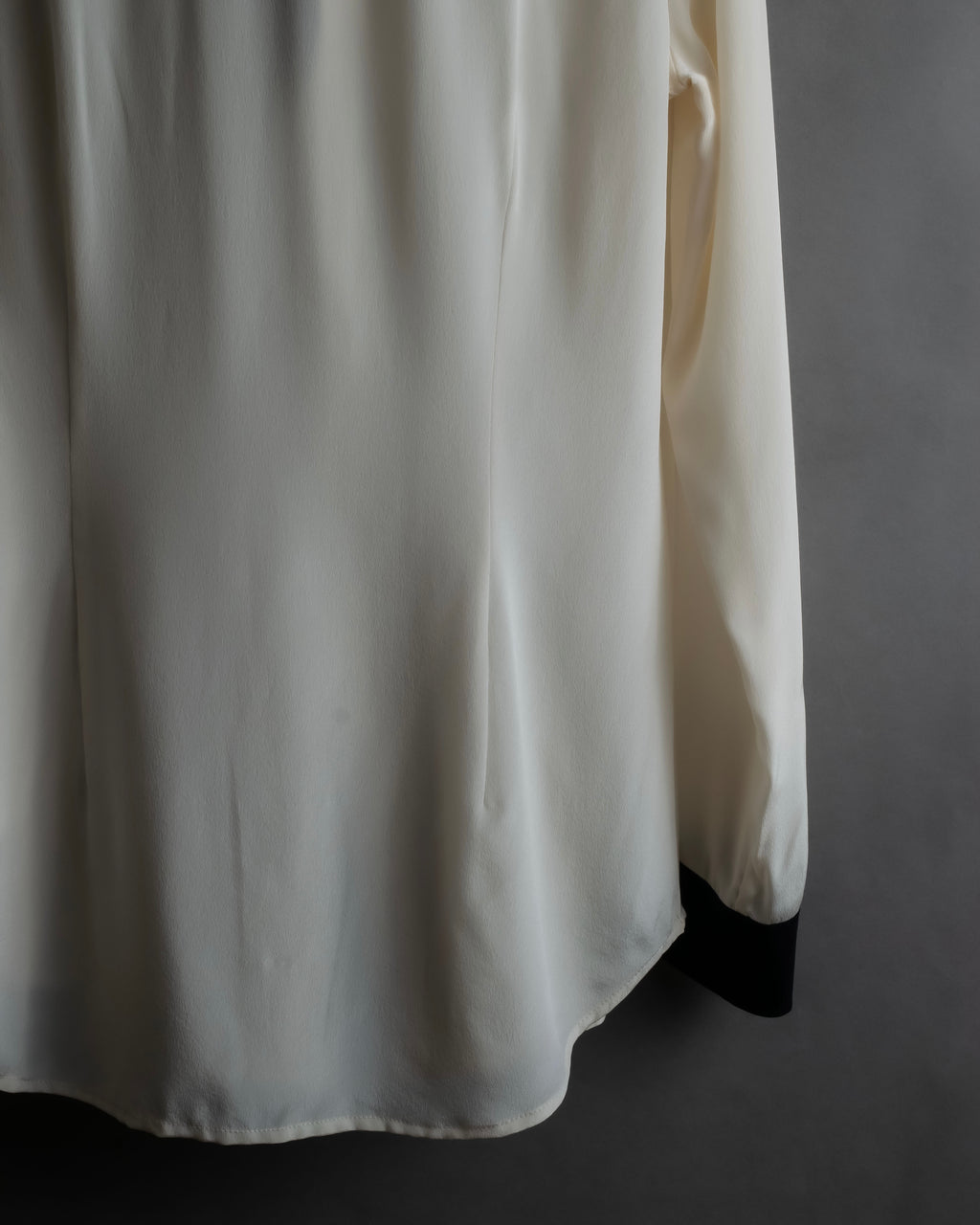 "Ralph Lauren" High density woven silk clerical shirt