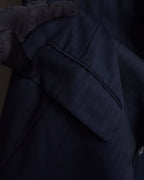 "HERMES" Pinstripe relaxed tailored jacket