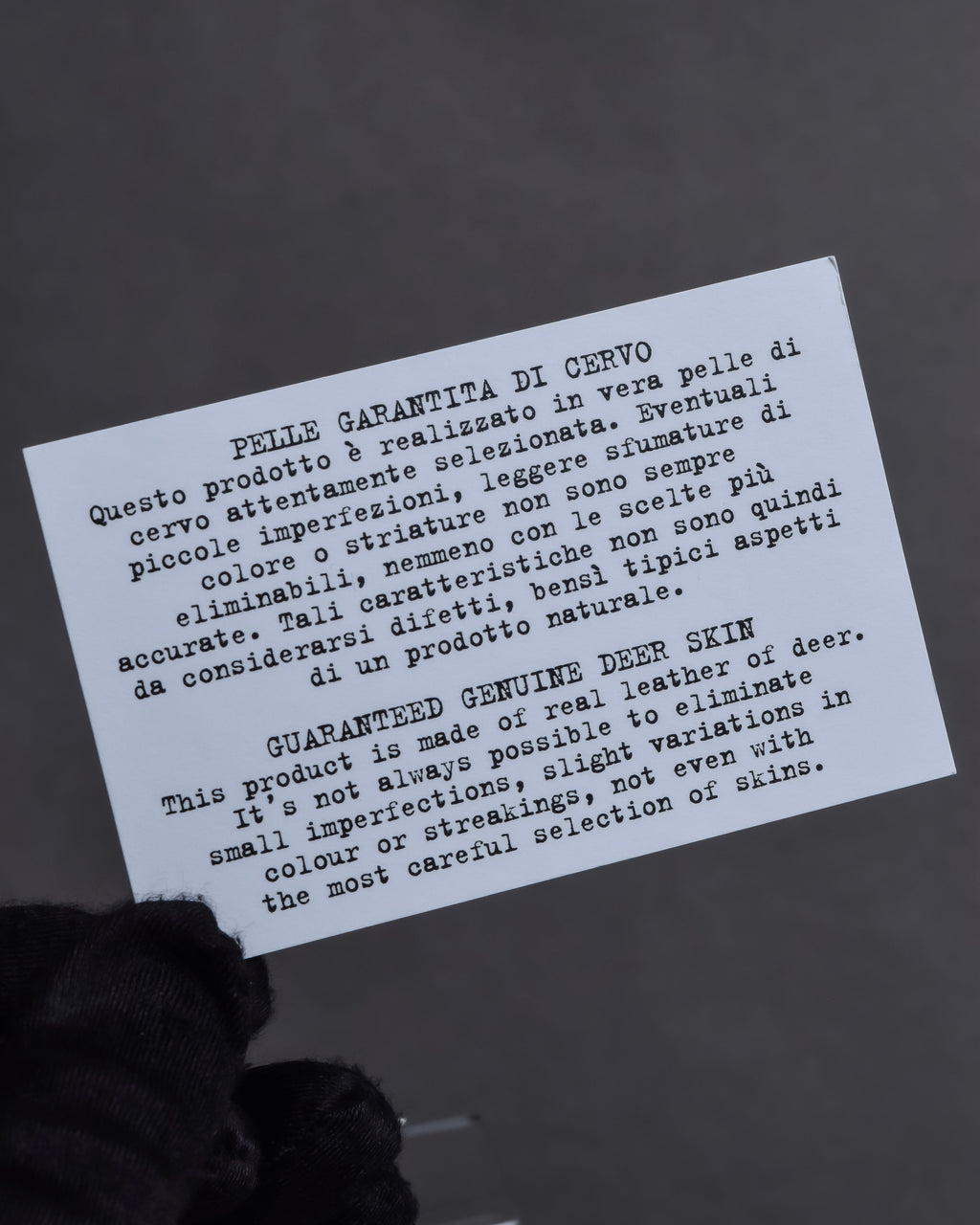 "MAISON MARGIELA" Grain texture leather snap wallet