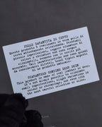 "MAISON MARGIELA" Grain texture leather snap wallet