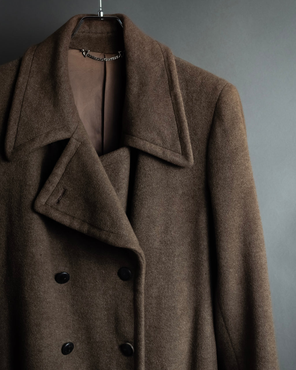 -SPECIAL- “GUCCI × ZAMASPORT” 1989–1994 Double Breasted Long Coat