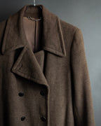 -SPECIAL- “GUCCI × ZAMASPORT” 1989–1994 Double Breasted Long Coat