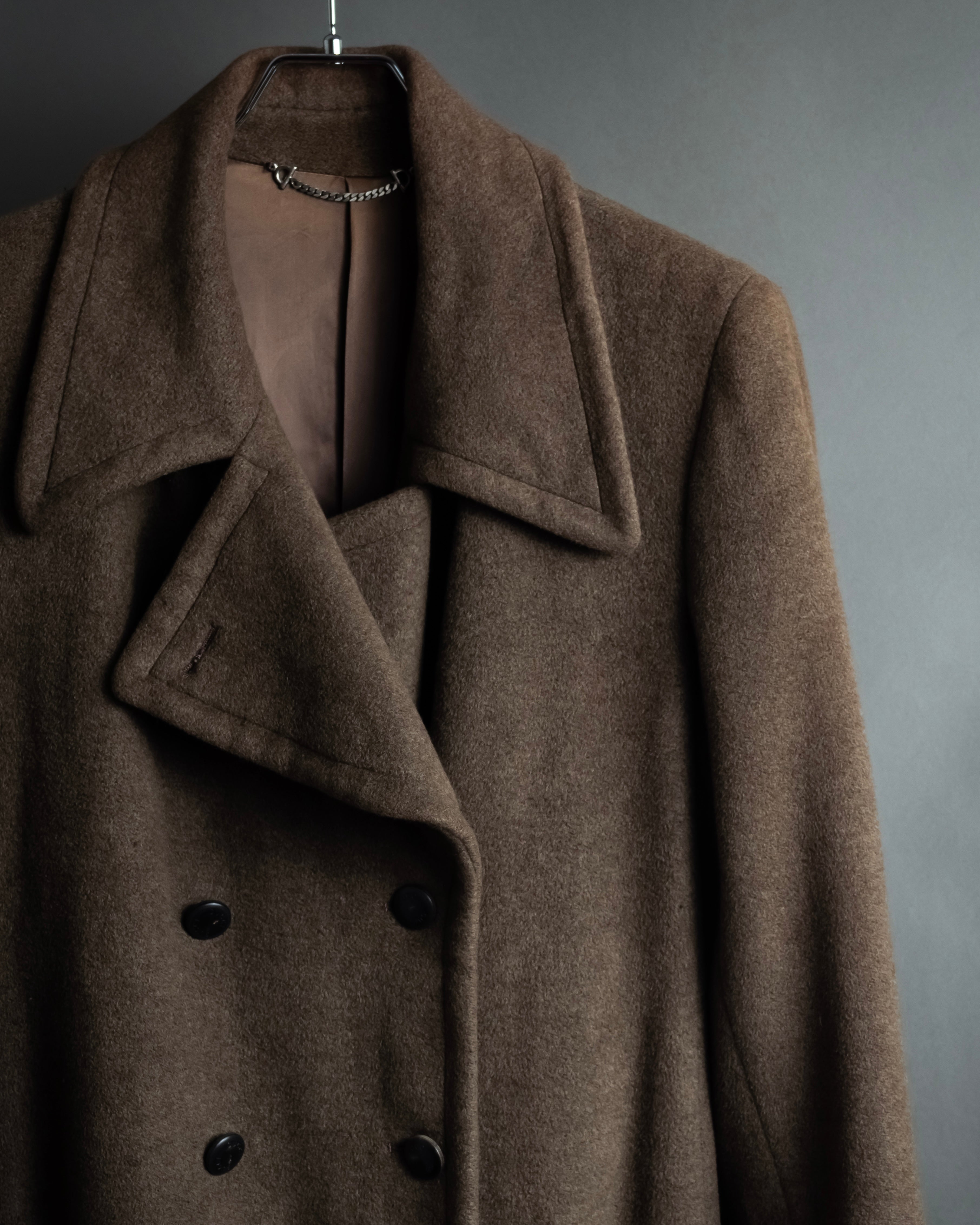 -SPECIAL- “GUCCI × ZAMASPORT” 1989–1994 Double Breasted Long Coat