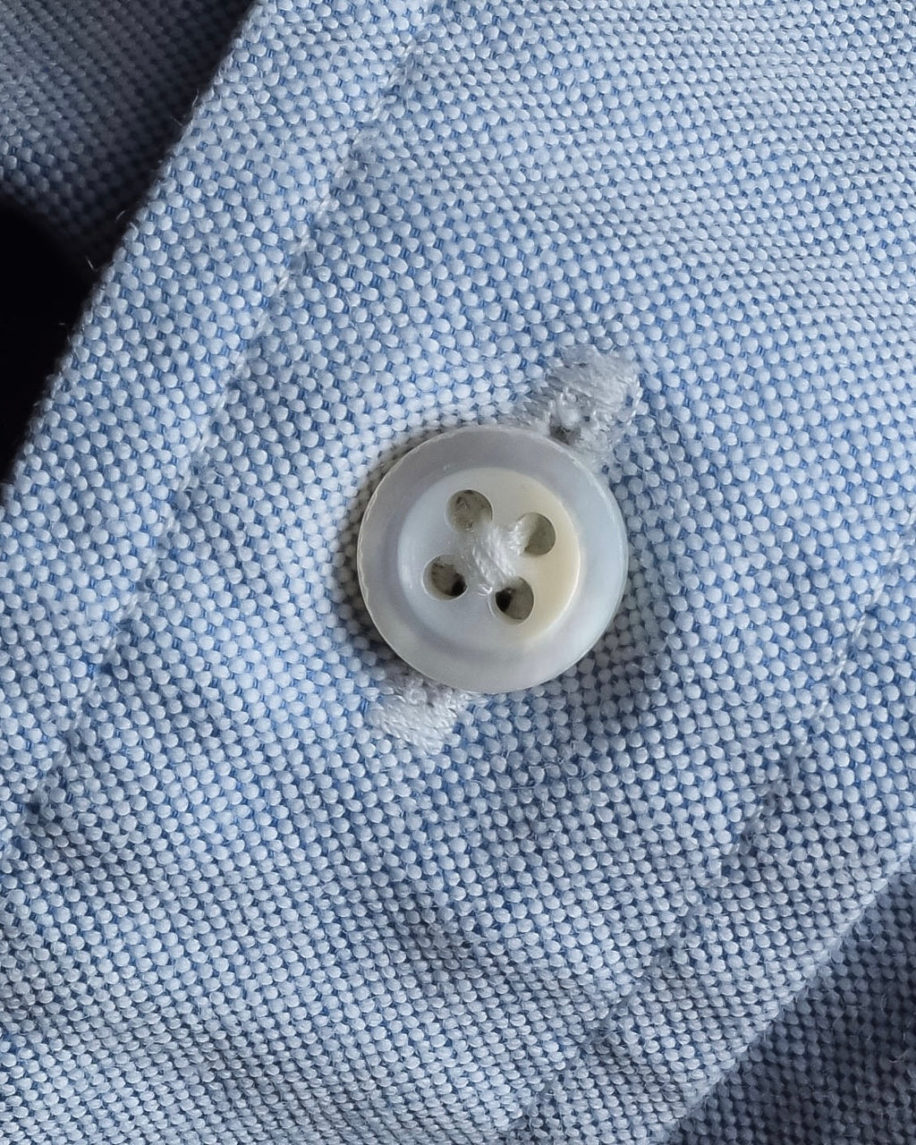 "THOM BROWNE" Hidden tricolor design cotton shirt