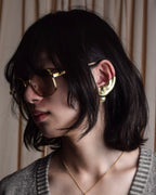 "Christian Dior" Pearl design shaped earrings