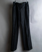 "DOLCE &amp; GABBANA" Pinstripe double-finished slacks