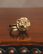 -SPECIAL- "Christian Dior" 10's-20's Sculptural clustered costume ring