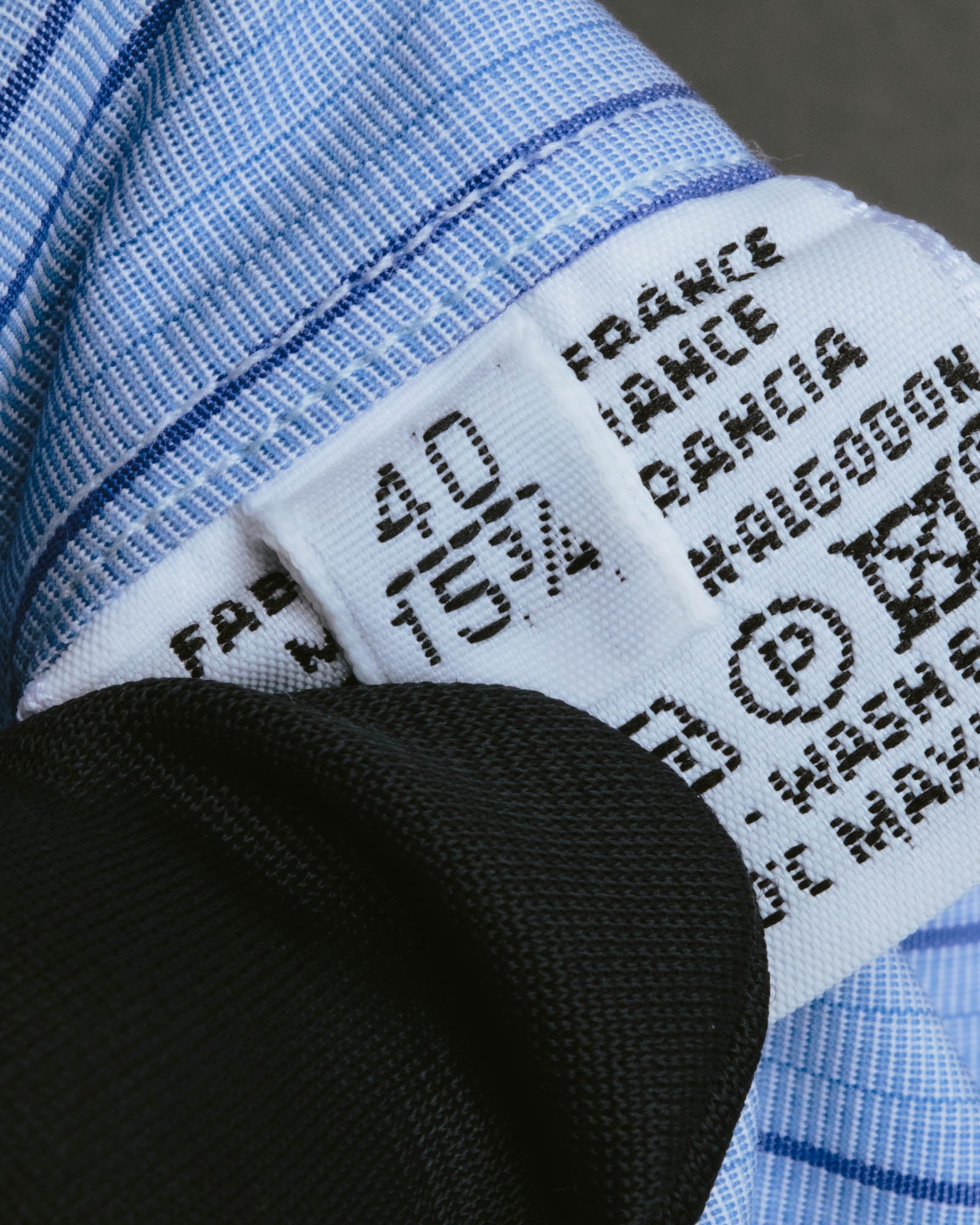 "Hermès" 90's-00's Striped cotton button-down shirt