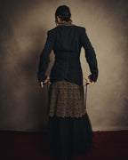 -SPECIAL- “Jean Paul GAULTIER FEMME” 2005-2011 Corset lace-up tailored zip jacket