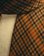 -SPECIAL- “HERMÈS” 70’s-90’s Glen plaid cashmere tie