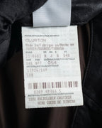 "HUGO BOSS" Oversized calf leather tailored jacket