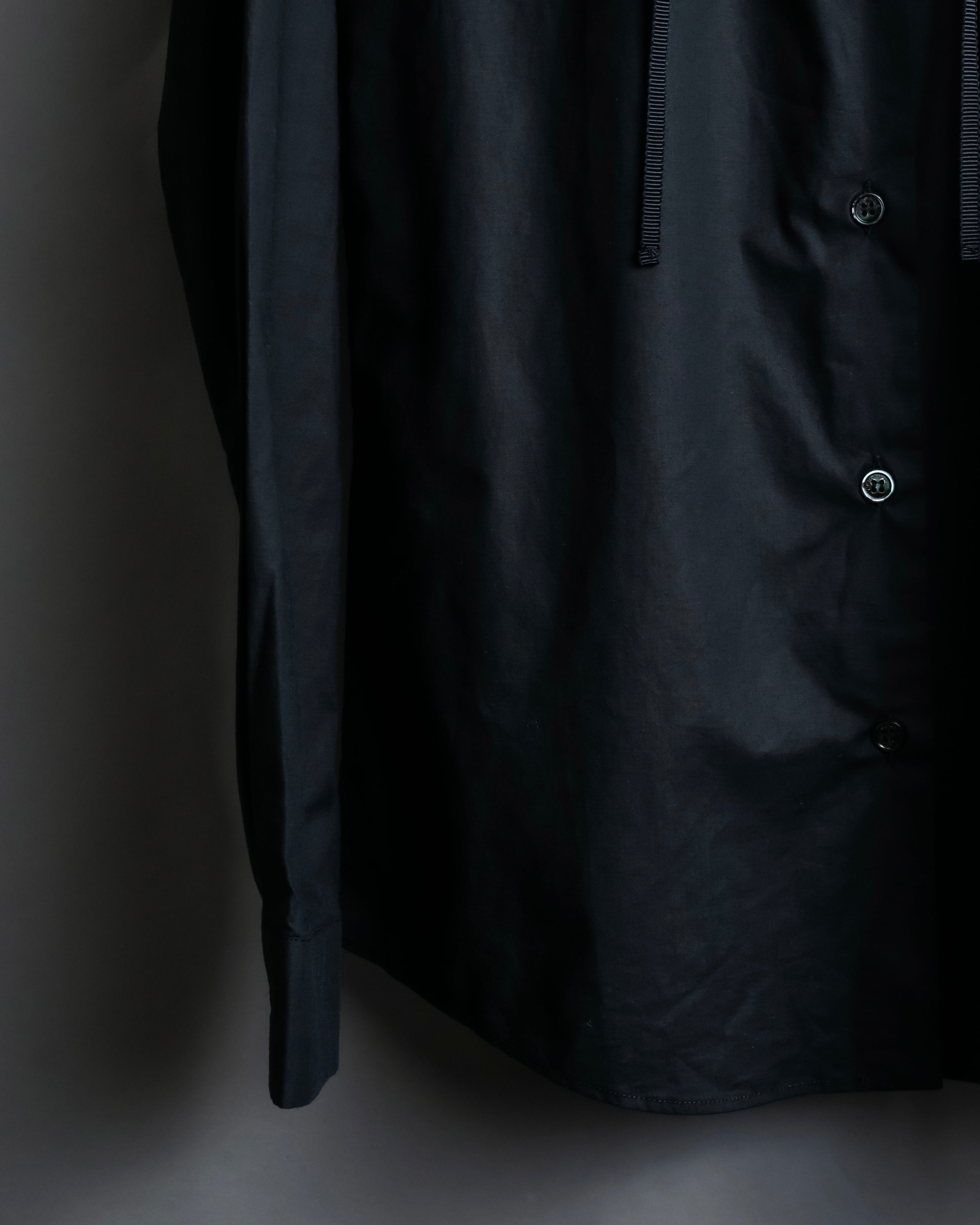 "VIKTOR&ROLF" Special oversized frill dress shirt