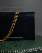 "Cartier" 80’s-90’s sculptural clasp chain shoulder bag
