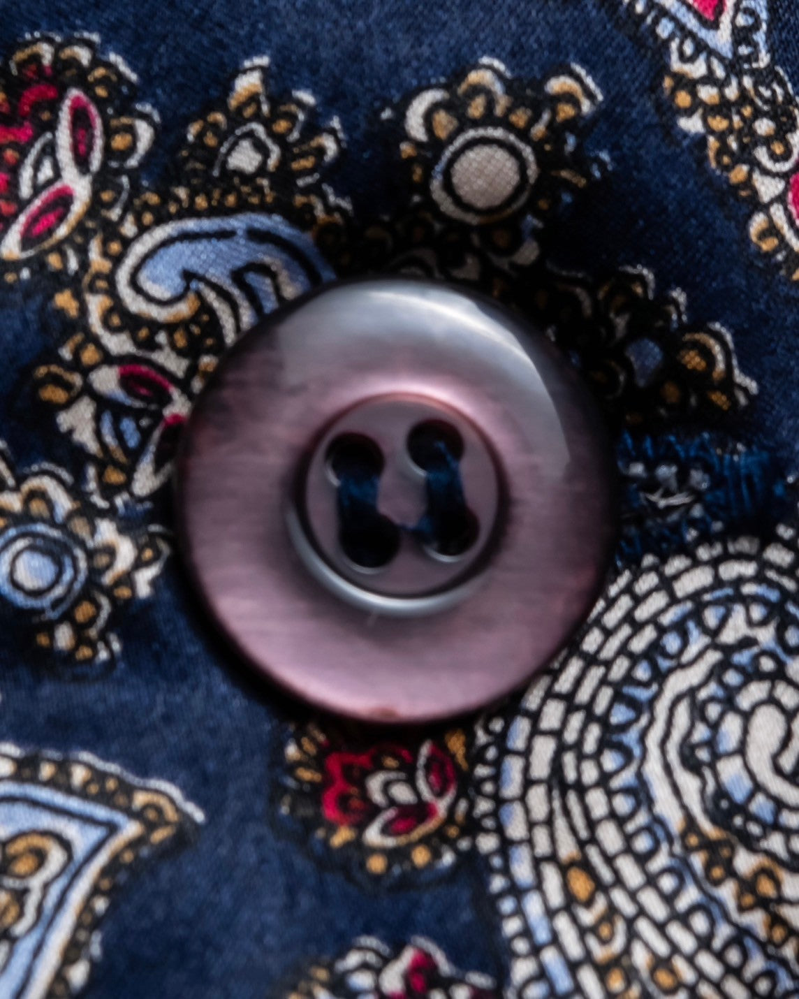 "Christian Dior" 100% silk paisley pajama set