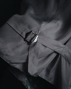 "COMME des GARÇONS HOMME"
Early 90s polka-dot rayon tailored vest