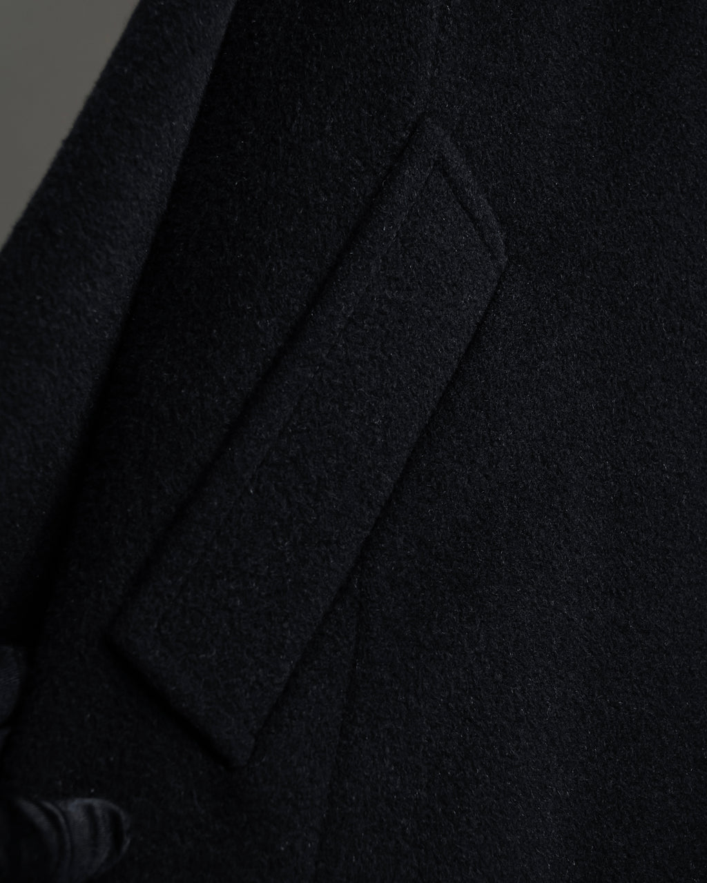 "Max Mara" Silver tag straight line shaped chester coat