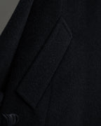 "Max Mara" Silver tag straight line shaped chester coat