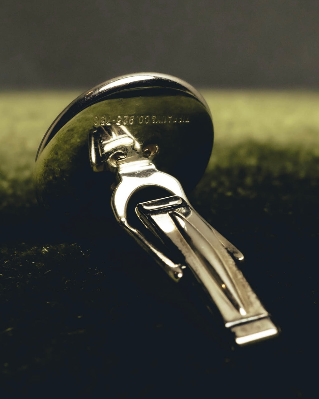 "Tiffany & Co." 90's-00's Sterling silver knot cufflinks