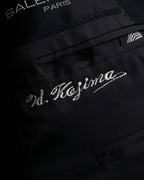 "BALENCIAGA" Structured tailored shawl collar jacket