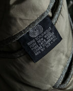 Vintage velor switching Tyrolean tailored jacket