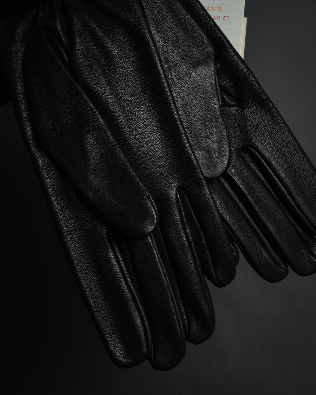 “HERMÈS” 2010’s bi material lambskin silk lined gloves