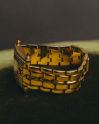"VALENTINO ROLENTA" 90's-00's Decorative rhinestone quartz watch